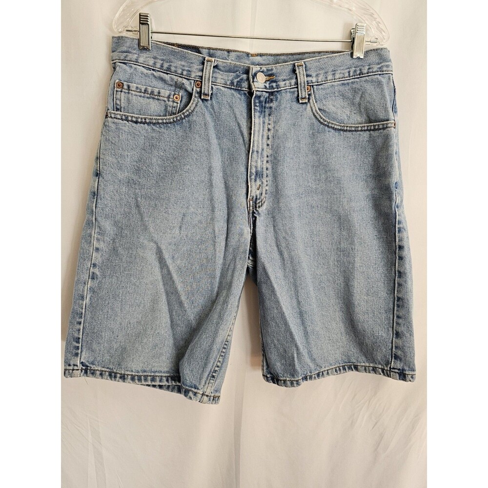 Levi's Shorts Men's Blue Denim Zipper Fly Relaxed Fit Size 34